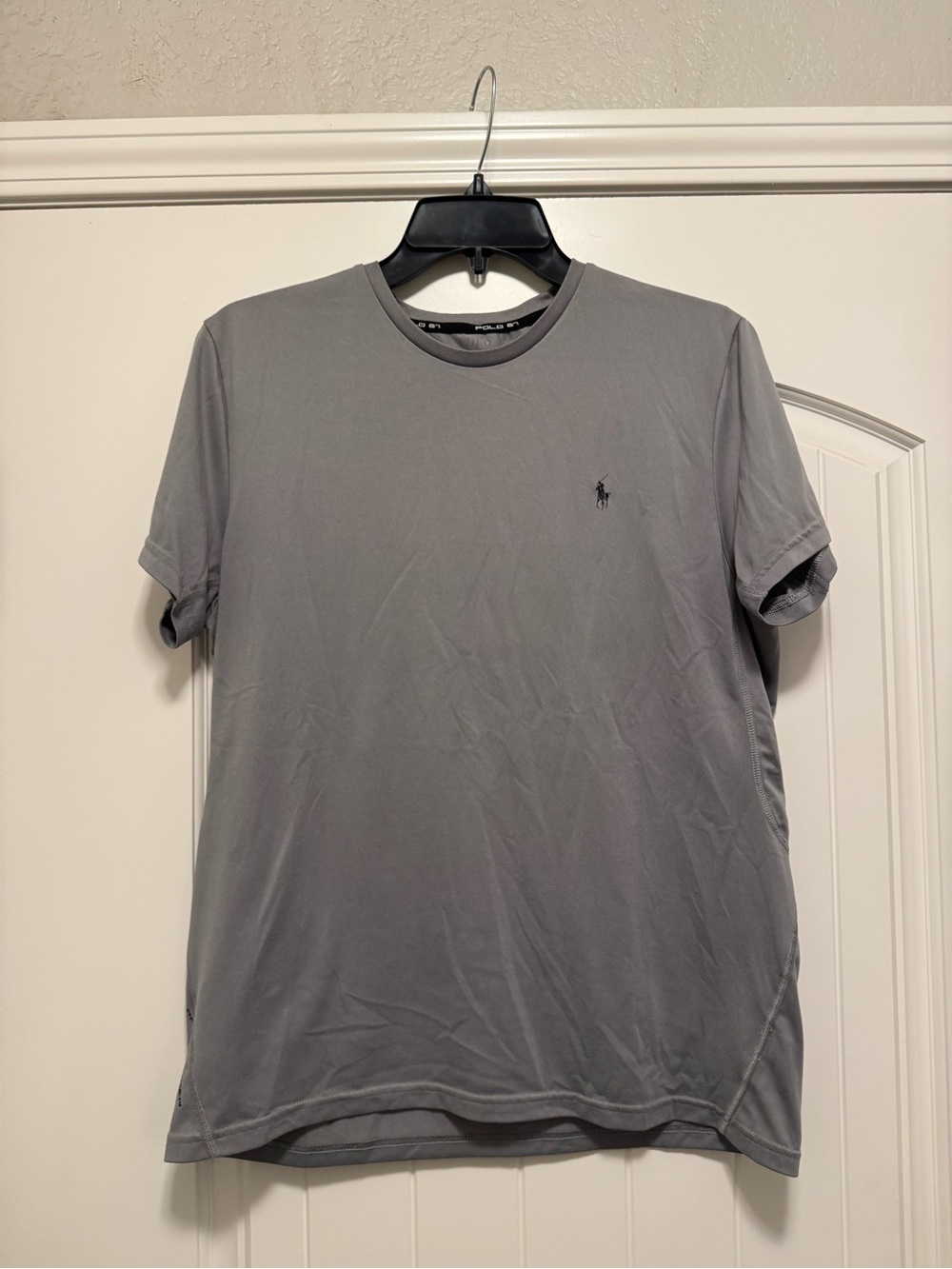 Polo Ralph Lauren Polo 67 Performance Grey T-Shirt Short Sleeve Size M